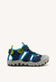 BLUE SPORTS FLIP-FLOPS CALIFORNIA STYLE WITH COLOR ACCENTS FOR BOYS AND GIRLS ADRANO