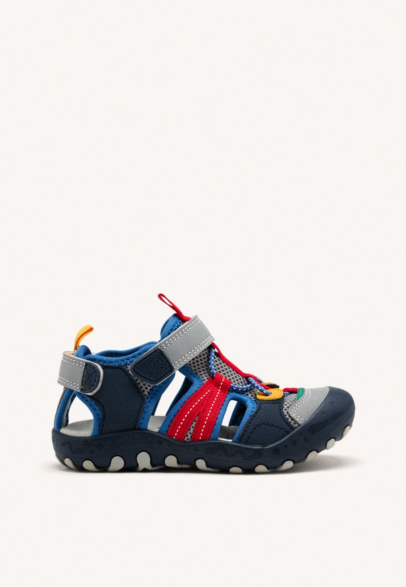 MULTICOLOR SPORTS FLIP-FLOPS CALIFORNIAN STYLE FOR BOYS AND GIRLS ADRANO