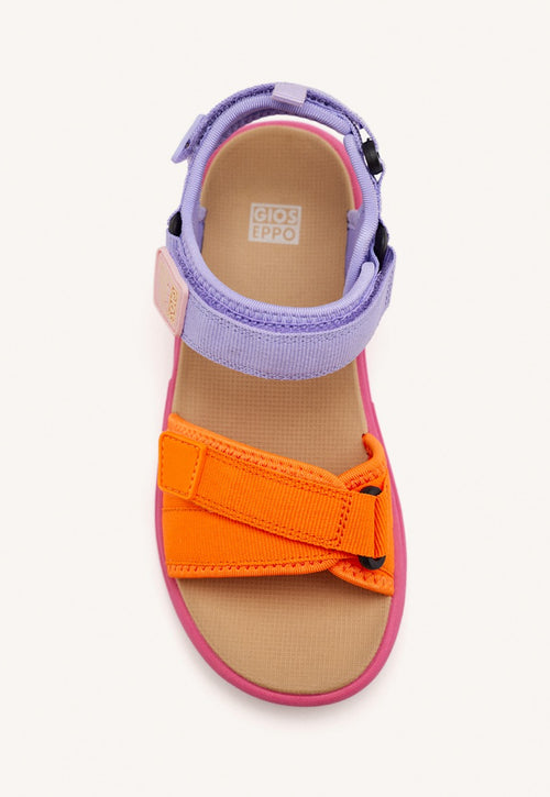 SPORTS SANDALS FUCHSIA COLOR WITH COLOR ACCENTS FOR GIRL AND BOY BUNNEL