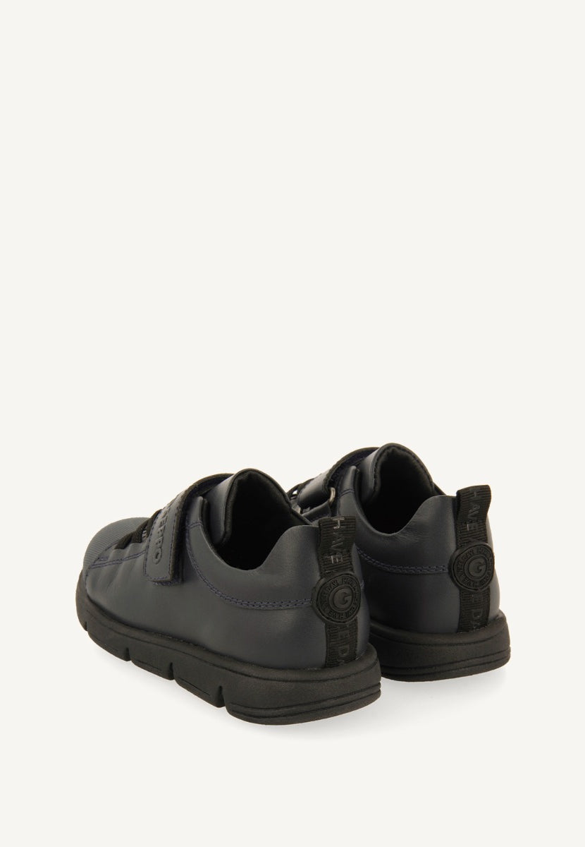 SNEAKERS COLEGIALES PIEL CORDONES ELÁSTICOS HEILIG