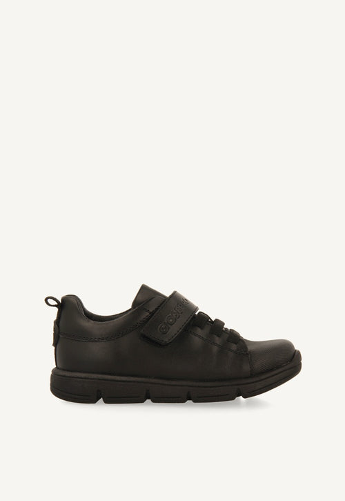 SCHOOL LEATHER TENNIS SHOES WITH ELASTIC LACES HEILIG