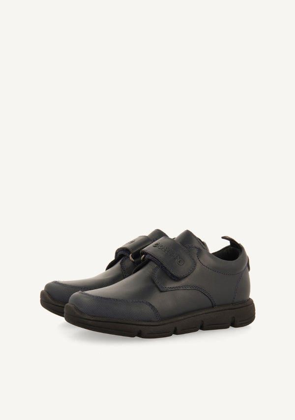 SNEAKERS COLEGIALES PIEL CON CIERRES  ESSEX