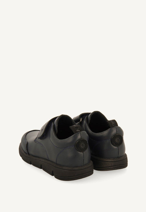 LEATHER TENNIS SHOES WITH ESSEX CLOSURES