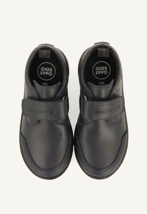 LEATHER TENNIS SHOES WITH ESSEX CLOSURES
