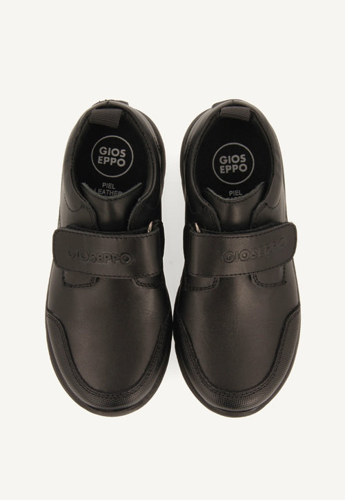 LEATHER TENNIS SHOES WITH ESSEX CLOSURES