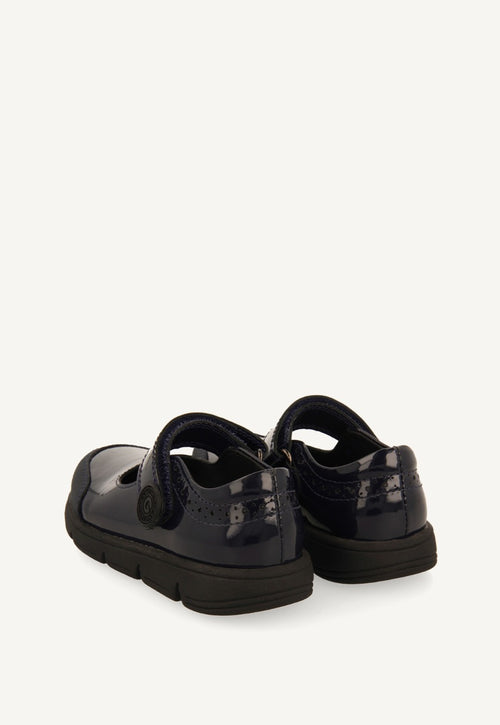 SCARPE DA GINNASTICA IN PELLE CON EFFETTO VERNICIATO BEKES