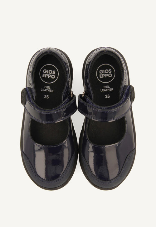 SCARPE DA GINNASTICA IN PELLE CON EFFETTO VERNICIATO BEKES