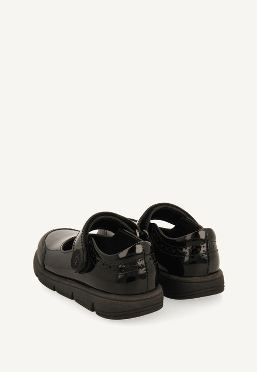 SCARPE DA GINNASTICA IN PELLE CON EFFETTO VERNICIATO BEKES