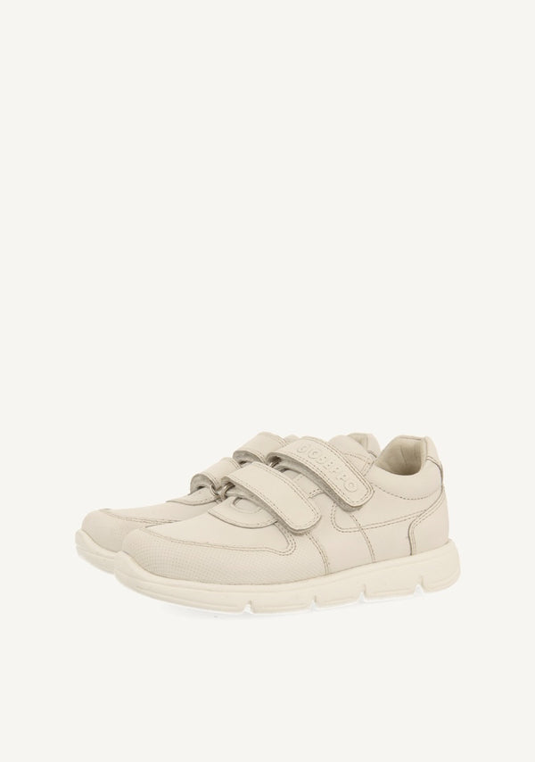 SNEAKERS COLEGIALES TIPO BAMBAS PIEL MARVEDE