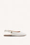 LEATHER BALLET FLATS BAGLEY