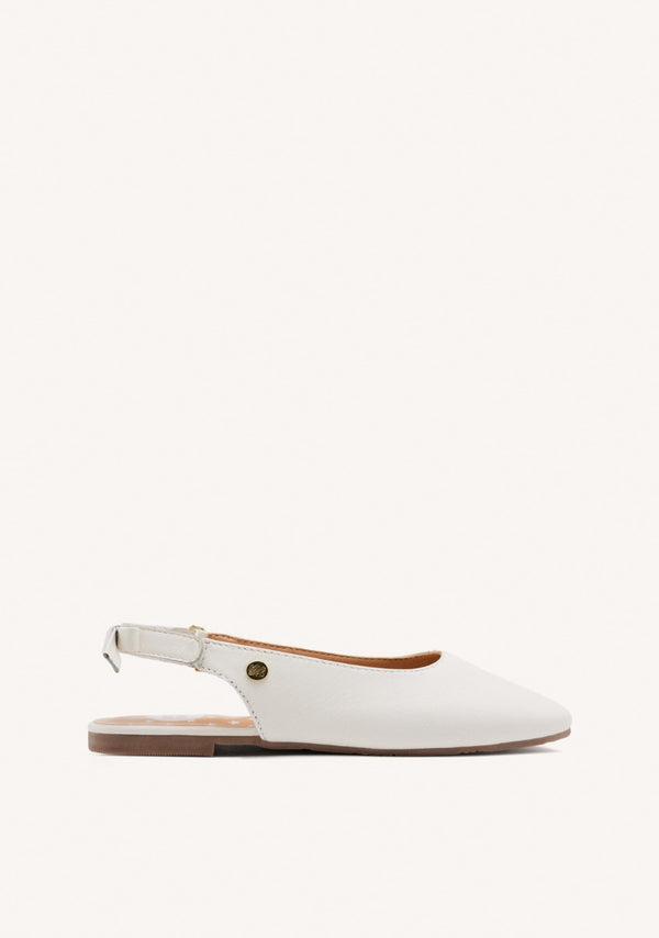 LEATHER BALLET FLATS BAGLEY
