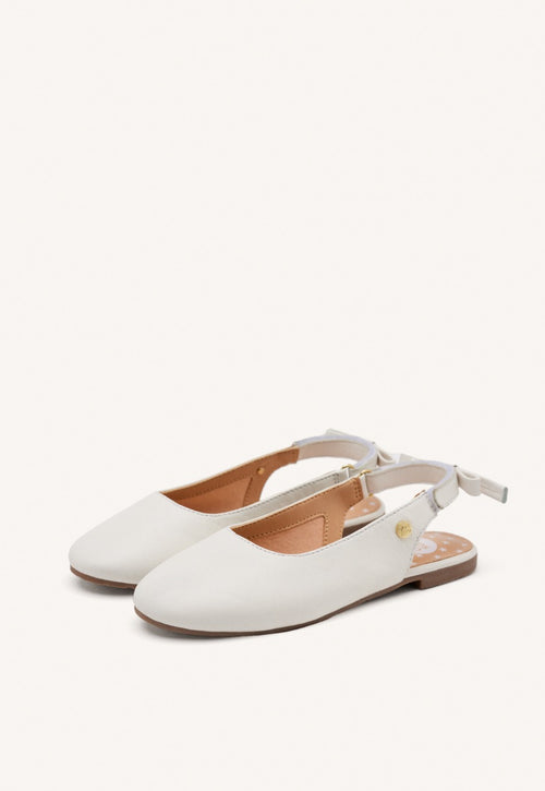 LEATHER BALLET FLATS BAGLEY