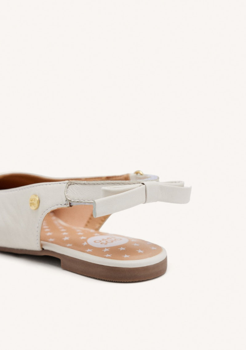 LEATHER BALLET FLATS BAGLEY