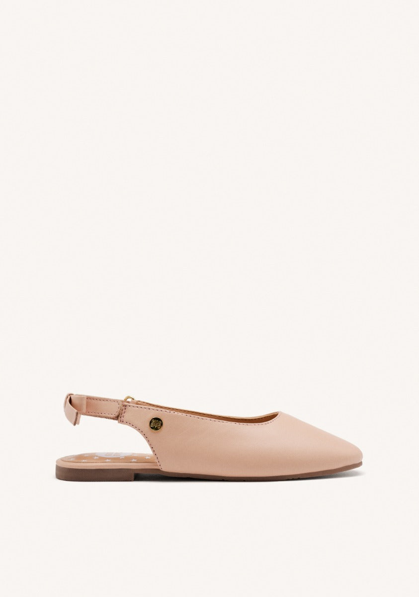 LEATHER BALLET FLATS BAGLEY