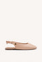 LEATHER BALLET FLATS BAGLEY