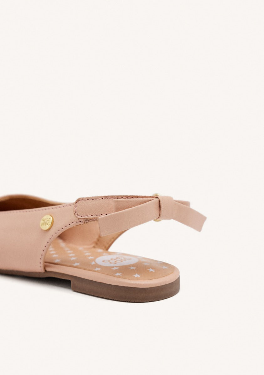 LEATHER BALLET FLATS BAGLEY