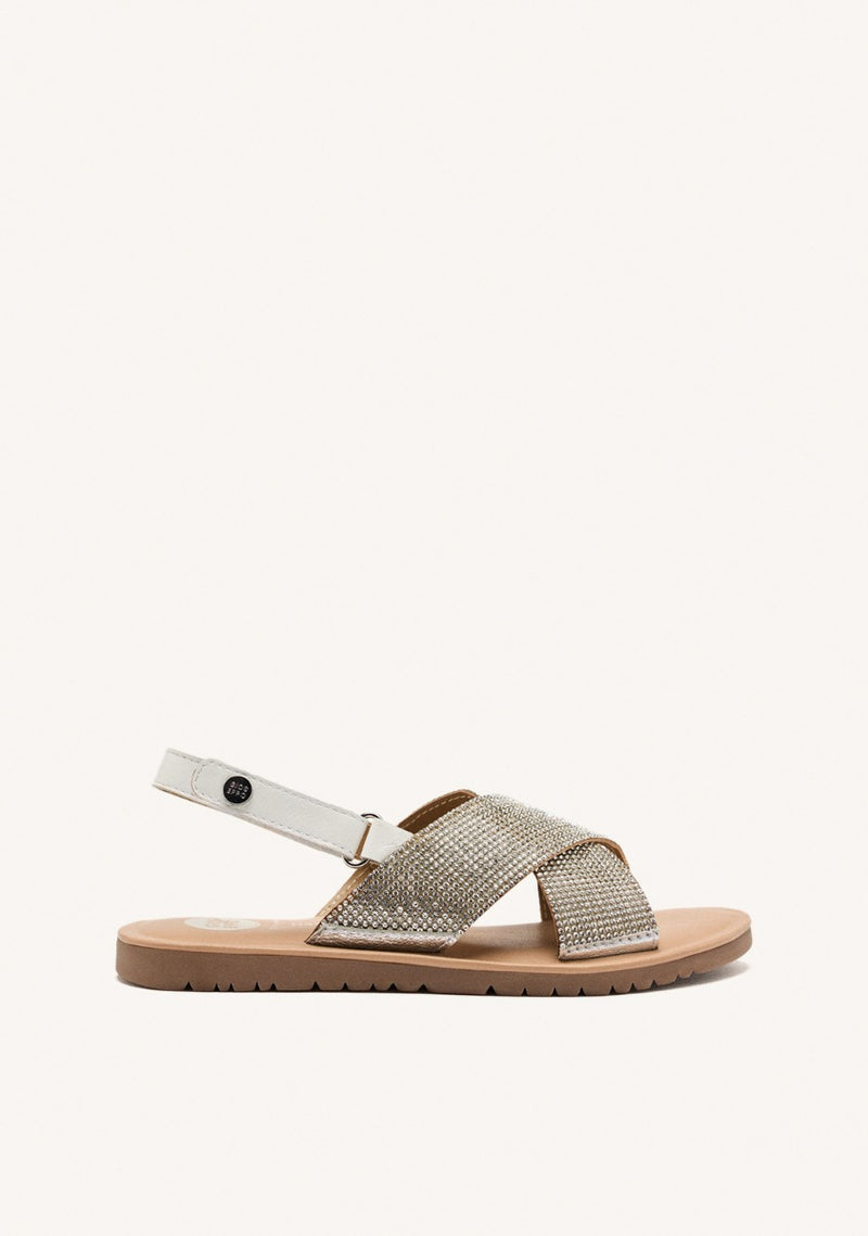 LEATHER SHINE SANDALS ALNA