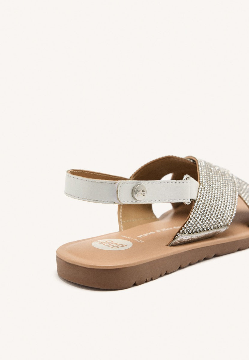 SANDALIAS BRILLO PIEL ALNA