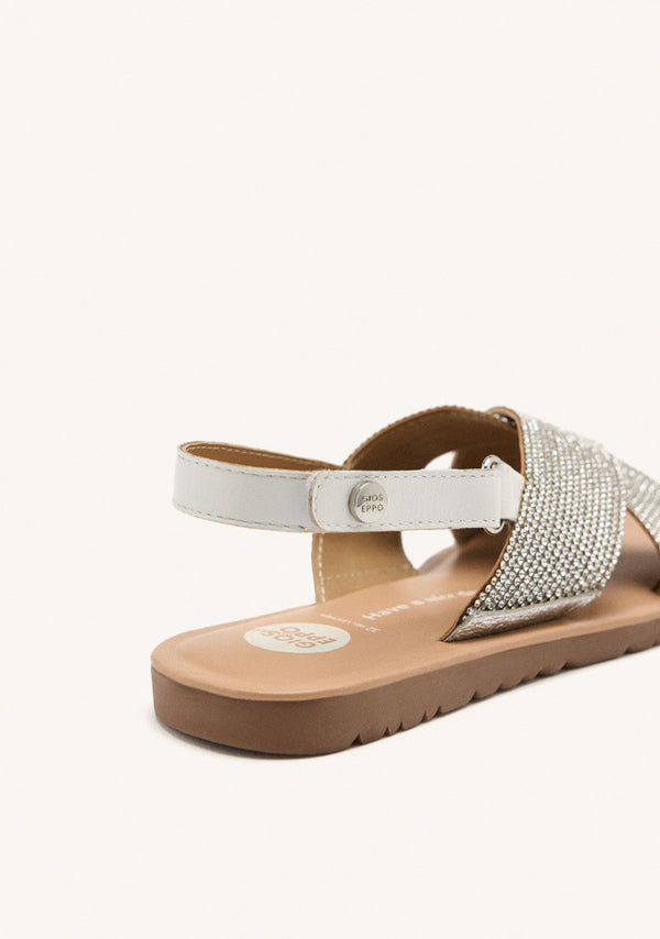 LEATHER SHINE SANDALS ALNA