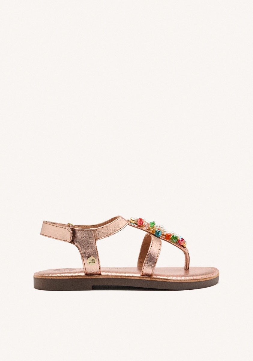 LEATHER GREEK SANDALS HAMMEL
