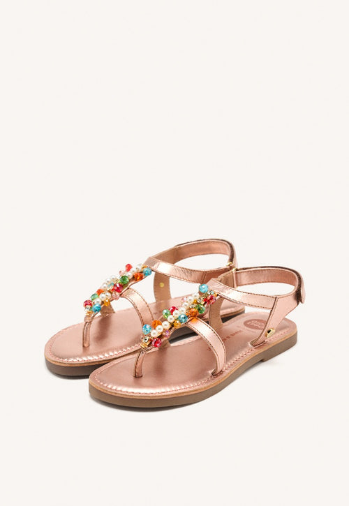LEATHER GREEK SANDALS HAMMEL