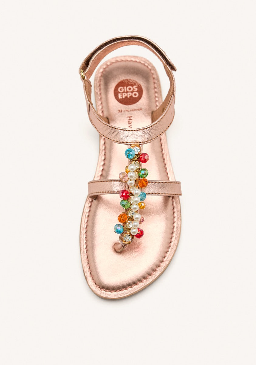 LEATHER GREEK SANDALS HAMMEL