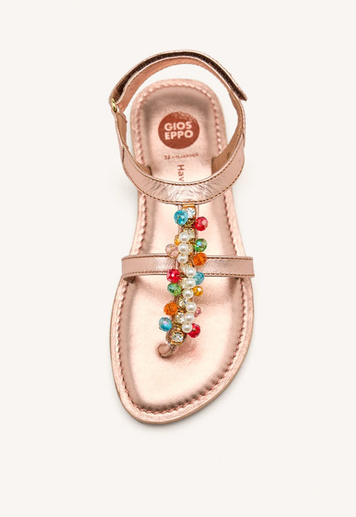 LEATHER GREEK SANDALS HAMMEL