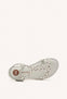 LEATHER, RAFFIA AND GLITTER SANDALS WENHAM