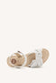 LEATHER BOW SANDALS WAREHAM