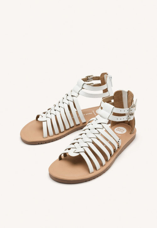 LEATHER ROMAN SANDALS ONALASKA