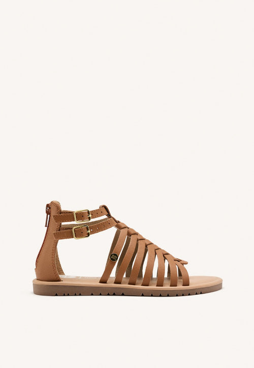 LEATHER ROMAN SANDALS ONALASKA