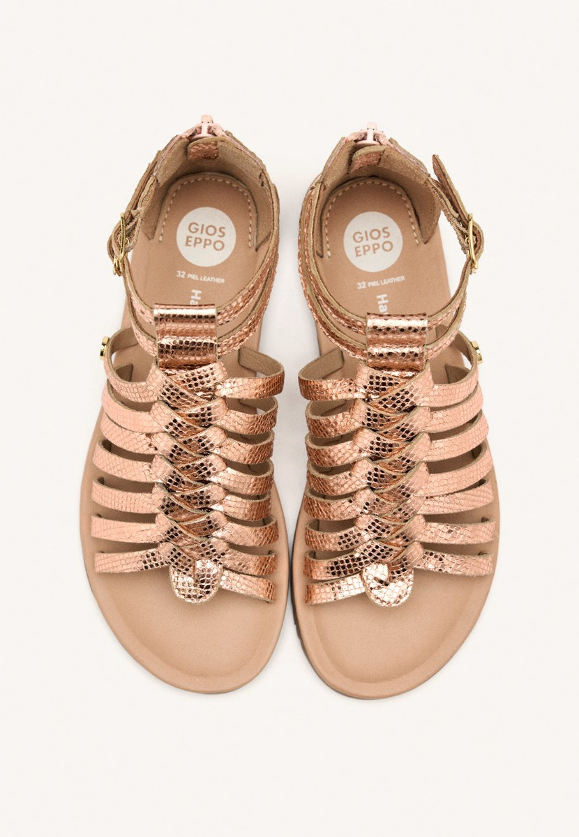 LEATHER ROMAN SANDALS ONALASKA