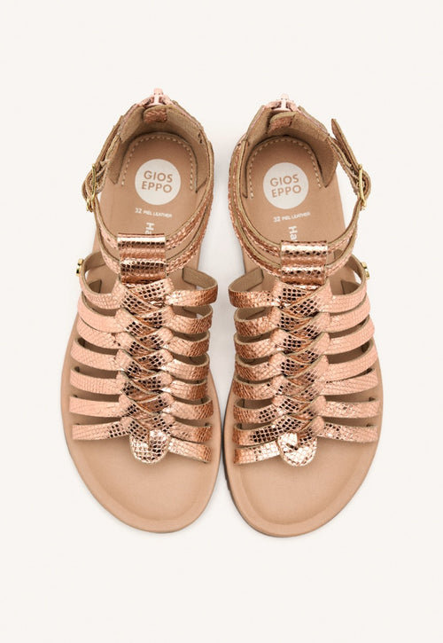 LEATHER ROMAN SANDALS ONALASKA