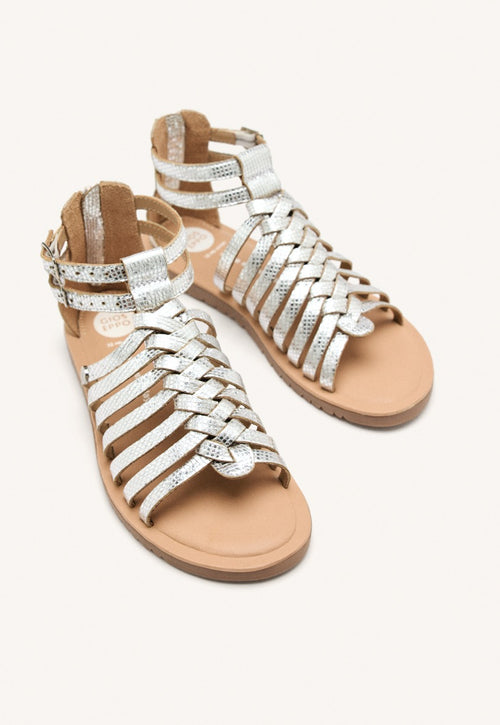 LEATHER ROMAN SANDALS ONALASKA