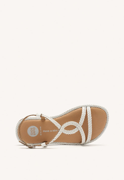 SANDÁLIAS COURO TRANÇADO SUFFIELD