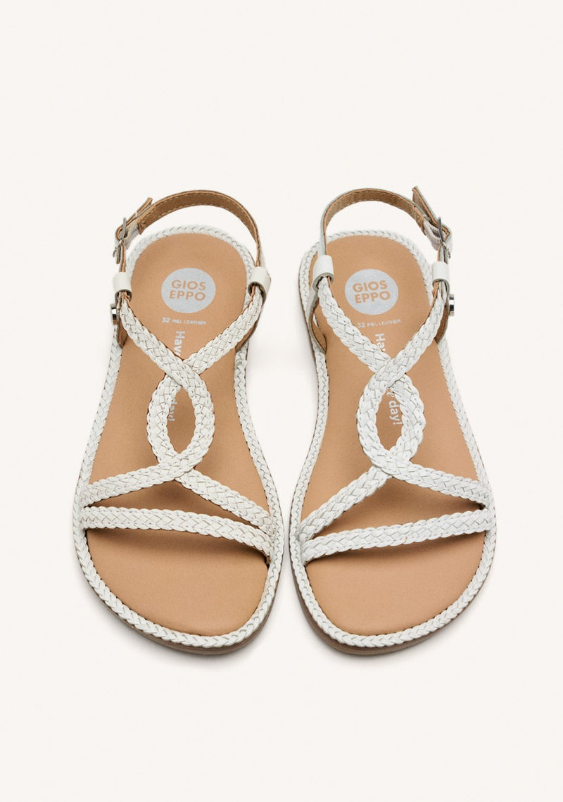 BRAIDED LEATHER SANDALS SUFFIELD