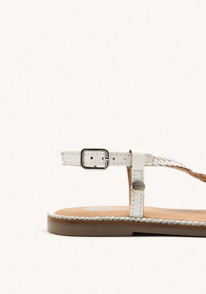 BRAIDED LEATHER SANDALS SUFFIELD