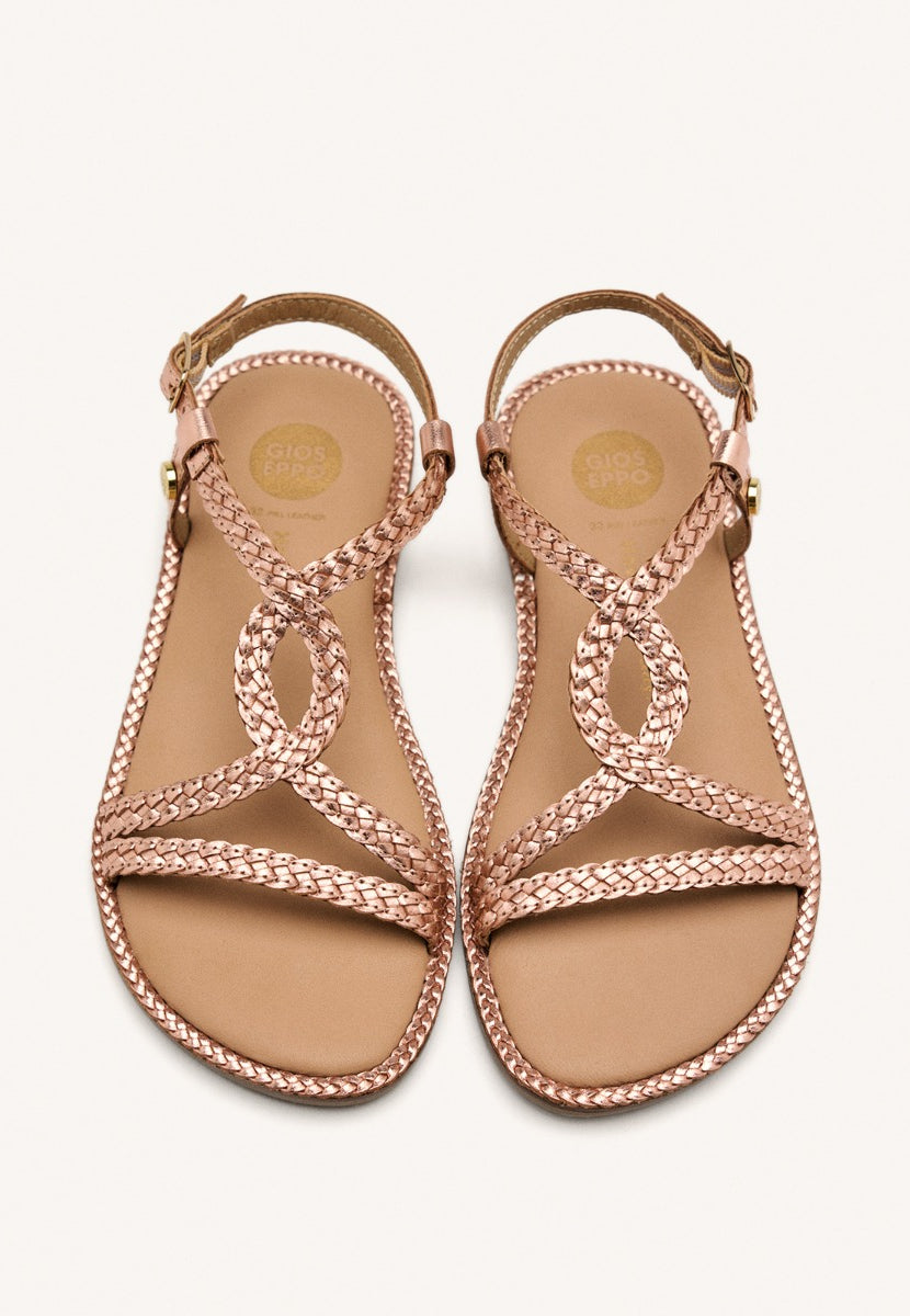 BRAIDED LEATHER SANDALS SUFFIELD