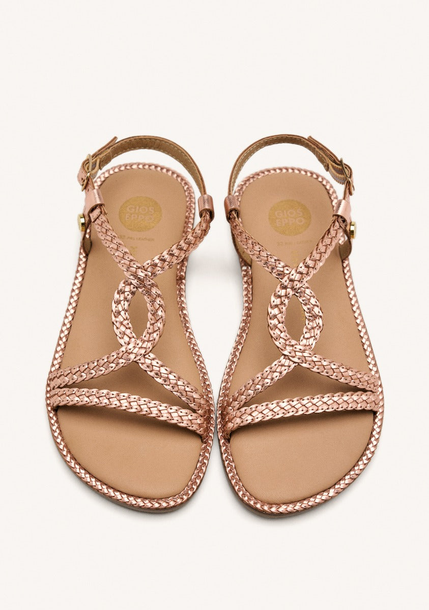 BRAIDED LEATHER SANDALS SUFFIELD