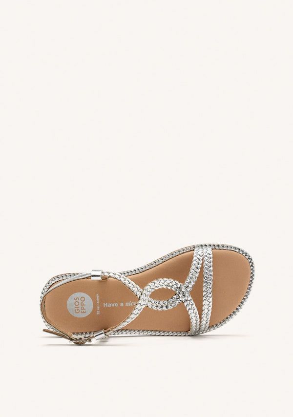 BRAIDED LEATHER SANDALS SUFFIELD