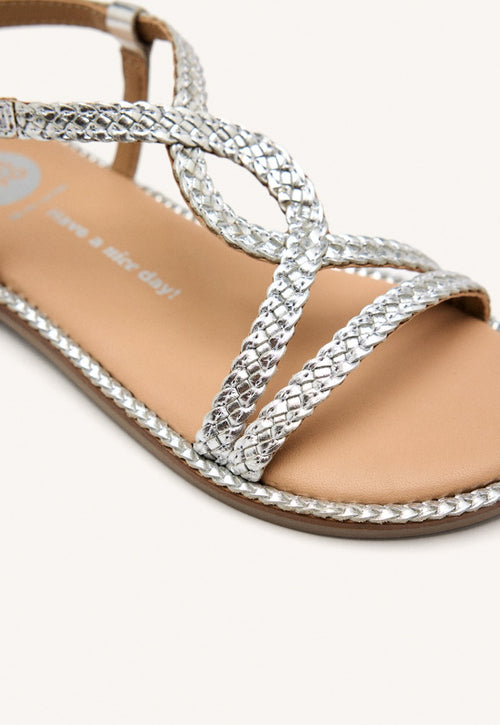 SANDÁLIAS COURO TRANÇADO SUFFIELD