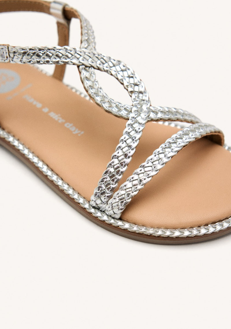 BRAIDED LEATHER SANDALS SUFFIELD