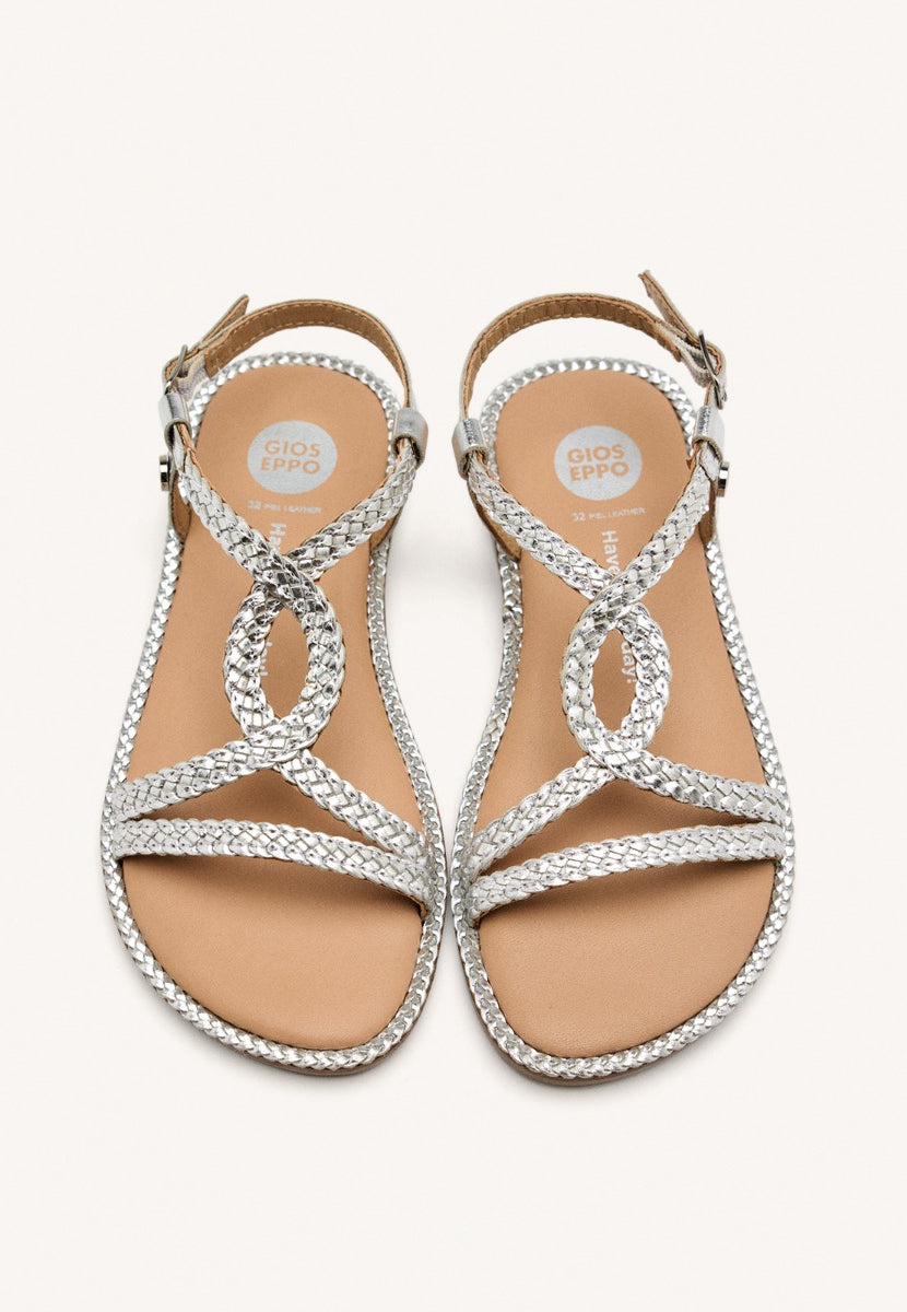 BRAIDED LEATHER SANDALS SUFFIELD