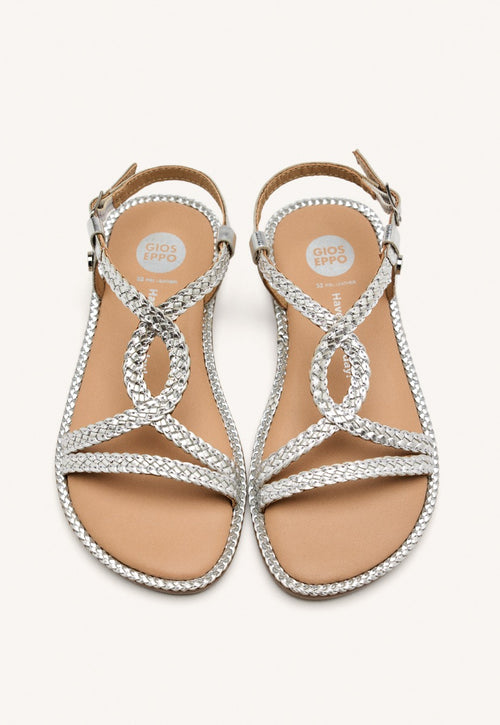 SANDÁLIAS COURO TRANÇADO SUFFIELD