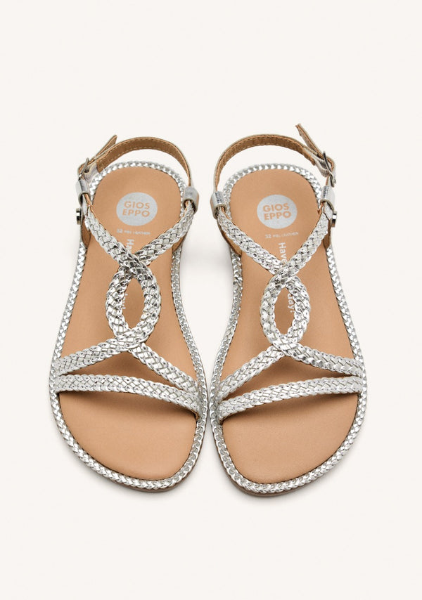 BRAIDED LEATHER SANDALS SUFFIELD