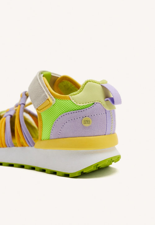 LEATHER SPORTY SANDALS COHASSET