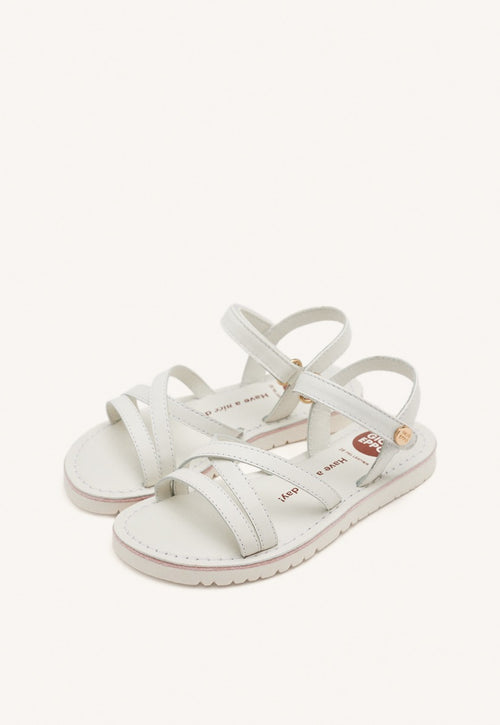 LEATHER STRAP SANDALS TOLLAND