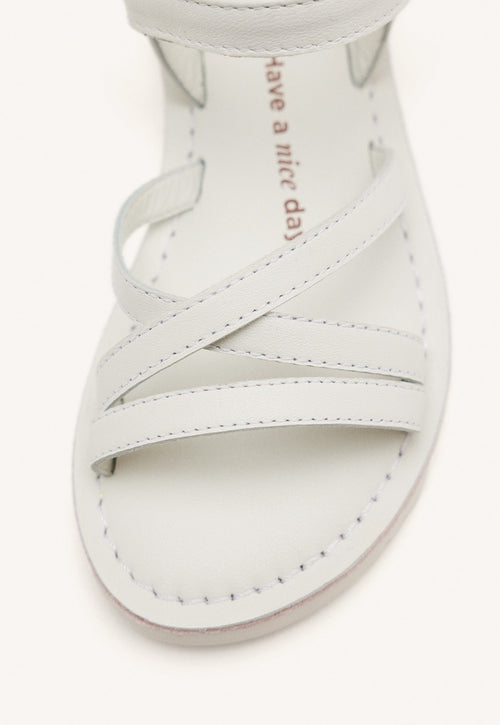 LEATHER STRAP SANDALS TOLLAND