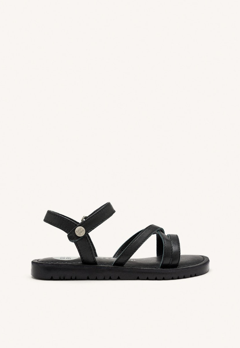 LEATHER STRAP SANDALS TOLLAND