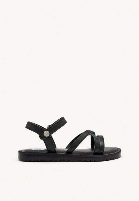 LEATHER STRAP SANDALS TOLLAND